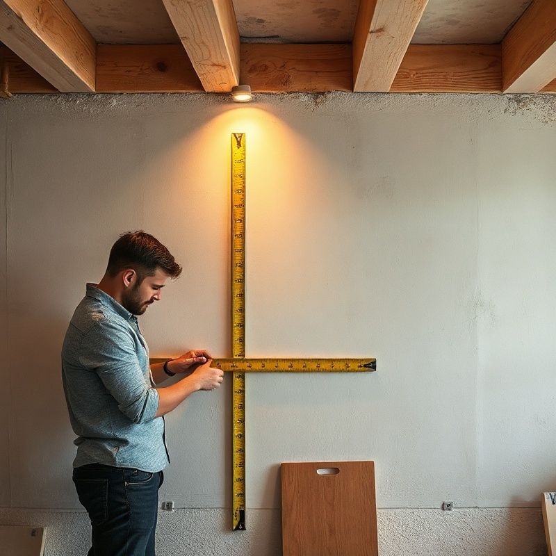Chantier de rénovation en cours dans un appartement nantais